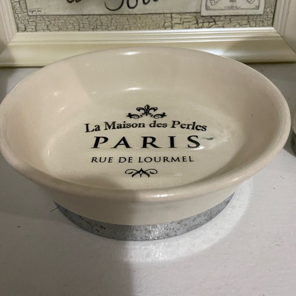 Paris Bath Accessory Set - Cream - Picture 4 of 10